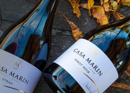 The winemaking team at Casa Marin endeavors to make a Pinot Noir that pays homage to the Grand Crus of Burgundy The winemaking team at Casa Marin endeavors to make a Pinot Noir that pays homage to the Grand Crus of Burgundy