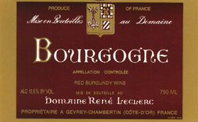 Domaine Rene Leclerc Domaine Rene Leclerc
