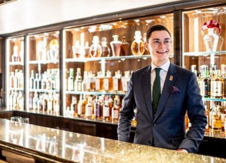 Julien Beltzung, executive sommelier at The Glenturret Lalique hotel in Scotland