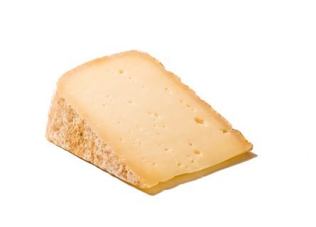 Ossau-Iraty cheese made from sheep milk in the foothills of the Pyrenees. Ossau-Iraty cheese made from sheep milk in the foothills of the Pyrenees.